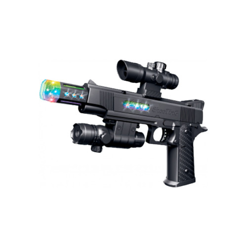 Іграшкова зброя ZIPP Toys Пістолет світлозвуковою Colt 1911 чорний (828B)
