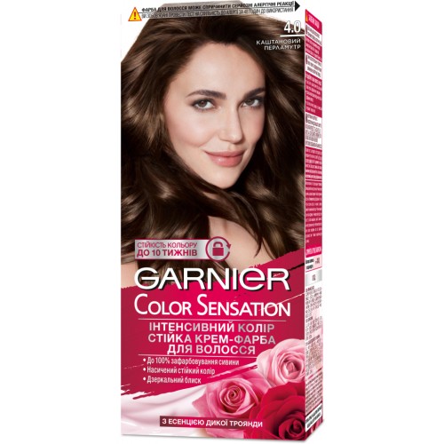 Фарба для волосся Garnier Color Sensation 4.0 Каштановий перламутр 110 мл (3600541135802)