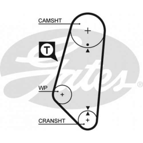 Ремінь ГРМ Gates 5400
