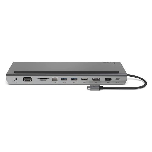 Концентратор Belkin USB-C 11-in-1 Multiport Dock (INC004BTSGY)