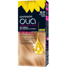 Фарба для волосся Garnier Olia 10.21 Перловий світлий блонд 112 мл (3600542243803)