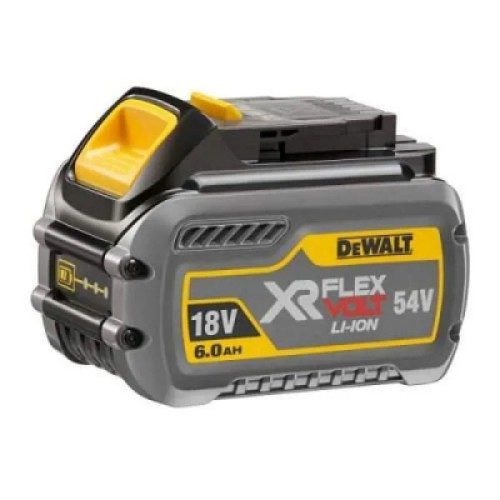 Акумулятор до електроінструменту DeWALT 18 В/54 В, 6 Аг/2 Аг, час заряджання 60 хв, вага 1.06 кг (DCB546)