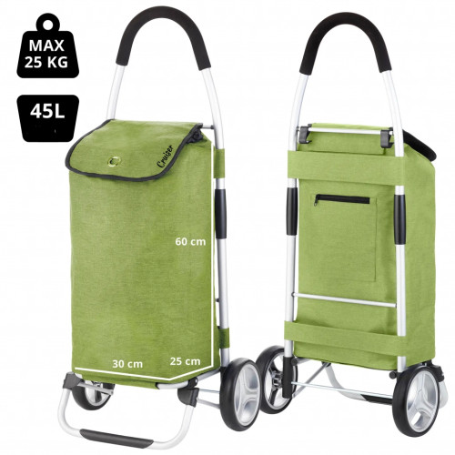 Сумка-візок ShoppingCruiser Foldable 45 л Green (930021)