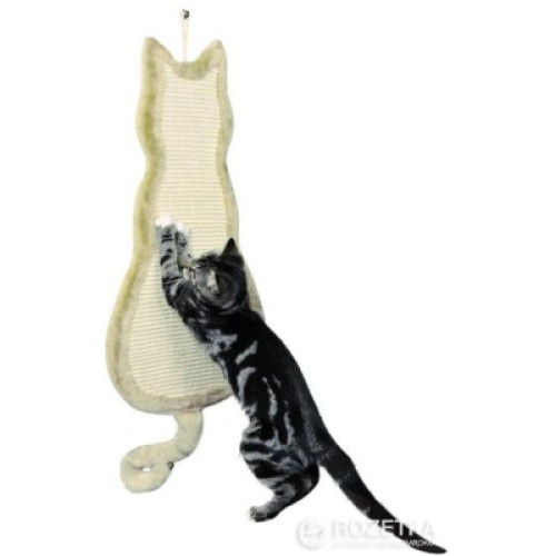 Дряпка (кігтеточка) для котів Trixie Cat 35х69 см (бежева) (4011905431123)