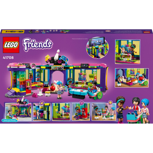 Конструктор LEGO Friends Диско-аркада на роликах 642 деталей (41708)