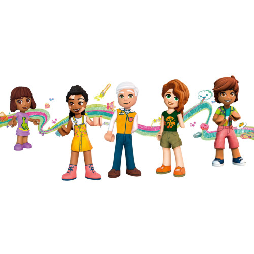 Конструктор LEGO Friends Крамниця органічних продуктів 830 деталей (41729)