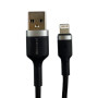 Дата кабель USB 2.0 AM to Lightning 1.0m MI-71 2.4A Black Mibrand (MIDC/71LB)