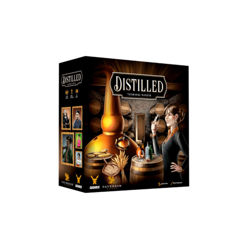 Настільна гра Geekach Games Distilled. Таємниці напоїв (Distilled. Kickstarter edition) (GKCH065DS)