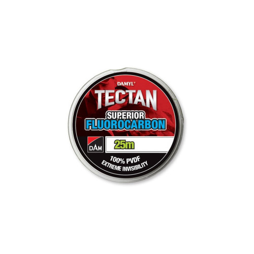 Волосінь DAM Tectan Superior Fluorocarbon NEW 0,16 мм 25 м 2,2 кг Clear (60627)