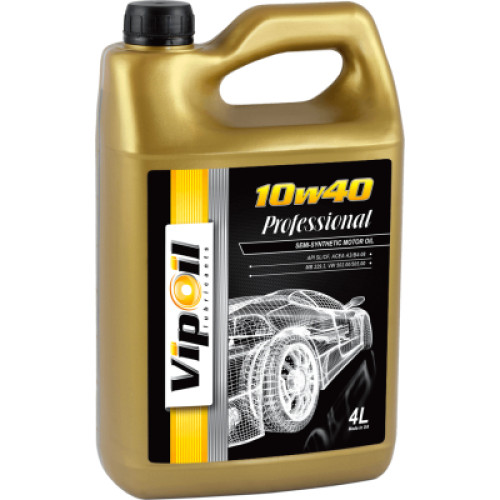 Моторна олива VIPOIL Professional 10W-40 SL/CF, 4л (0162827)