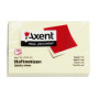 Папір для нотаток Axent with adhesive layer 50x75мм, 100sheets., pastel yellow (2312-01-А)