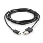 Дата кабель USB 2.0 AM to Micro 5P PVC 1.8m black Vinga (VCPDCM1.8BK)