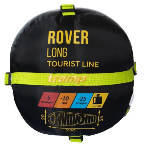 Спальний мішок Tramp Rover Long Olive/Grey L (TRS-050L-L)