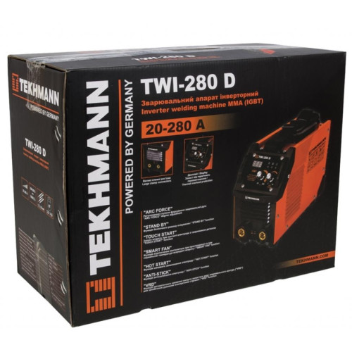 Зварювальний апарат Tekhmann TWI-280 D (847857)