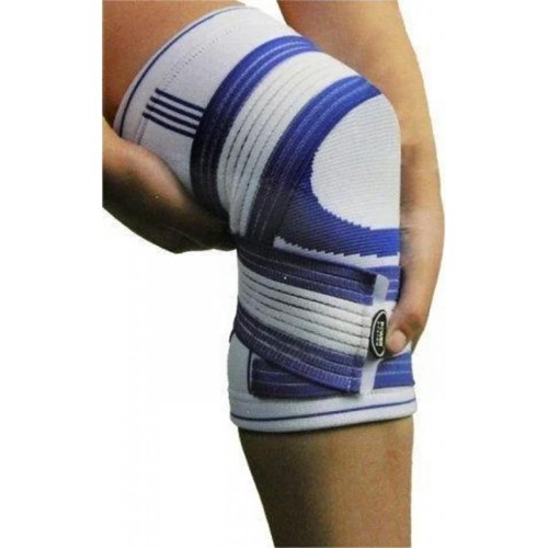 Фіксатор коліна Power System Knee Support Pro Blue/White L/XL (PS-6008_L/XL_White-Blue)