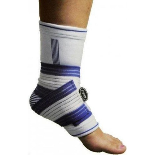 Фіксатор гомілкостопа Power System Ankle Support Pro Blue/White L/XL (PS-6009_L/XL_White-Blue)