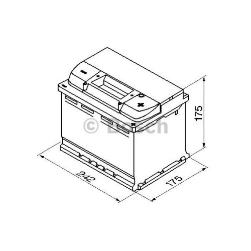 Акумулятор автомобільний Bosch 61А (0 092 S50 040)