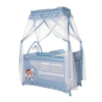 Дитячий манеж Lorelli MAGIC SLEEP blue advent