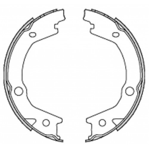 Гальмівні колодки REMSA 4697.00