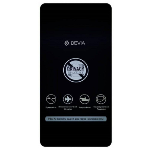 Плівка захисна Devia PRIVACY Samsung Galaxy A01 DEVIA (DV-SM-A01CR)