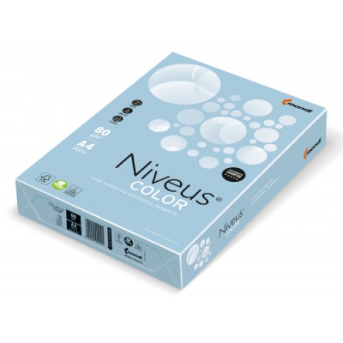 Папір Mondi Niveus COLOR Pastel ColdBlue A4, 80g, 500sh (A4.80.NVP.OBL70.500)