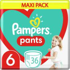 Підгузки Pampers трусики Pants Giant Розмір 6 (15+ кг) 36 шт. (8006540069028)