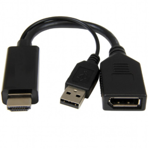 Перехідник HDMI to DisplayPort, 4K 30Hz Cablexpert (A-HDMIM-DPF-01)