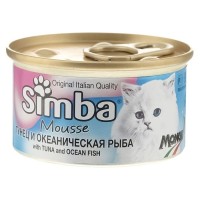 Консерви для котів Simba Cat Wet тунець і океанічна риба 85 г (8009470009423)