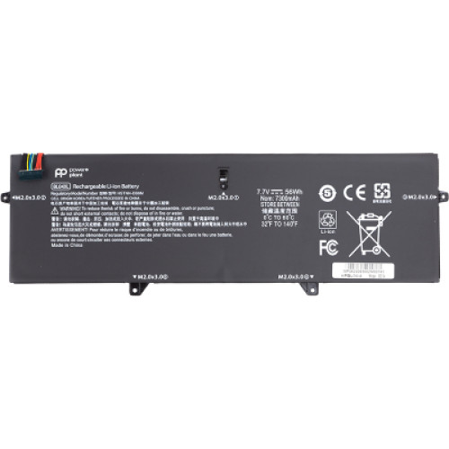 Акумулятор до ноутбука HP EliteBook X360 1040 G5 (BL04XL) 7.7V 7300mAh PowerPlant (NB461882)