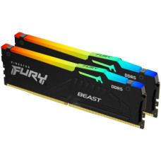 Модуль пам'яті для комп'ютера DDR5 32GB 5200 MHz Beast RGB Kingston Fury (ex.HyperX) (KF552C40BBA-32)