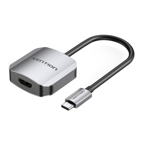 Перехідник USB3.1 Type-C to HDMI (F) 4K 30HZ 0.15m Vention (TDEHB)