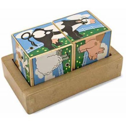 Кубики Melissa&Doug Ферма (MD775)
