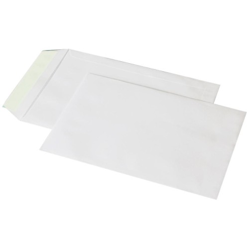 Конверт КУВЕРТ В4 (250х353мм) white, Peel & Seal (5040)