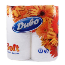 Туалетний папір Диво Soft 2-слойная белая 4 шт (тп.дв4б)