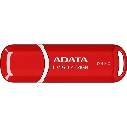 USB флеш накопичувач ADATA 64GB UV150 Red USB 3.0 (AUV150-64G-RRD)