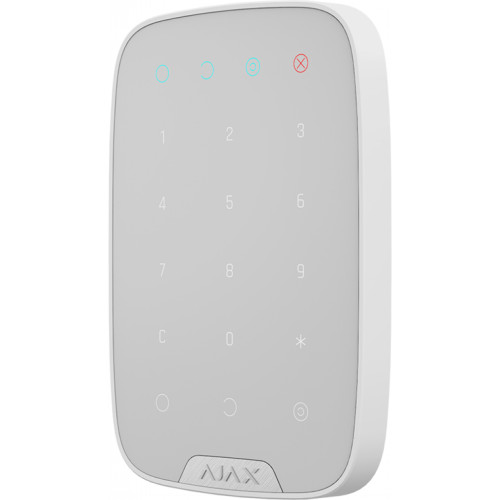 Клавіатура до охоронної системи Ajax KeyPad white (KeyPad /White)