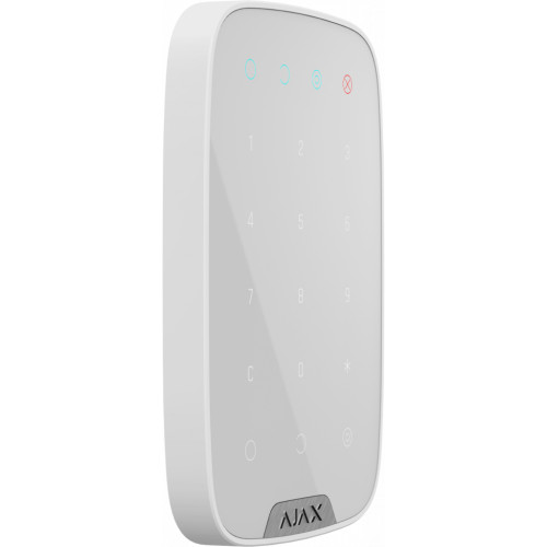 Клавіатура до охоронної системи Ajax KeyPad white (KeyPad /White)