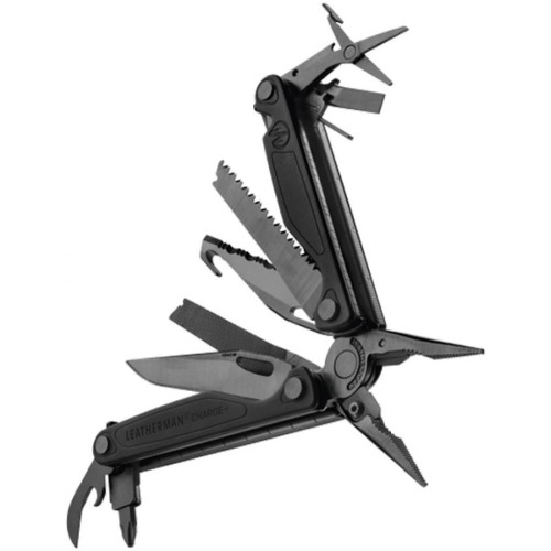 Мультитул Leatherman Charge Plus Black, синтетич. чехол, карт. кор., метрич. биты (832601)