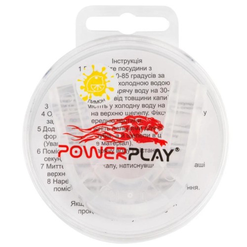 Капа PowerPlay 3306 JR Lemon Transparent (PP_3306_JR_Trans_LEMON)