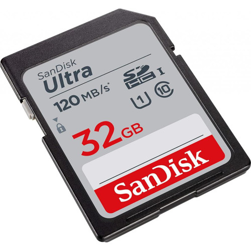 Карта пам'яті SanDisk 32GB SDHC class 10 Ultra (SDSDUN4-032G-GN6IN)