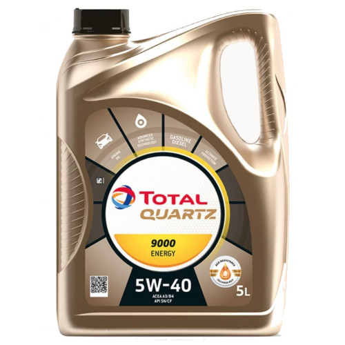 Моторна олива Total QUARTZ 9000 ENERGY 5W-40 5л (TL 216609)