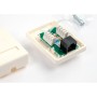 Комп'ютерна розетка RJ45x1 UTP cat.5e 8P8C Vinga (VCPRJ45O1NE)