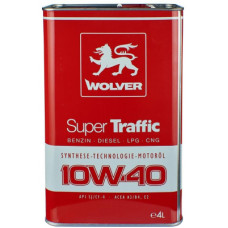 Моторна олива Wolver Super Traffic 10W-40 4л (4260360942525)