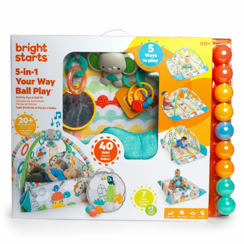 Дитячий килимок Bright Starts 5 в 1 Totally Tropical (12624)