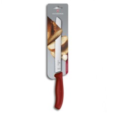 Кухонний ніж Victorinox SwissClassic Bread 21 см Serrated Red (6.8631.21B)