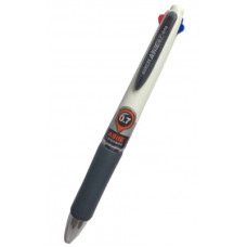 Ручка кулькова Baoke Ручка кулькова автоматична 0.7 мм, 3-колірна з грипом Agile (PEN-BAO-B50)