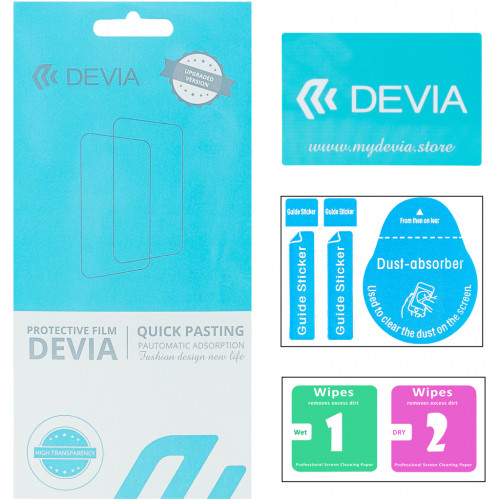 Плівка захисна Devia VIVO Y52 5G matte (DV-SM-Y525GM)