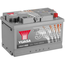 Акумулятор автомобільний Yuasa 12V 75Ah Silver High Performance Battery (YBX5100)