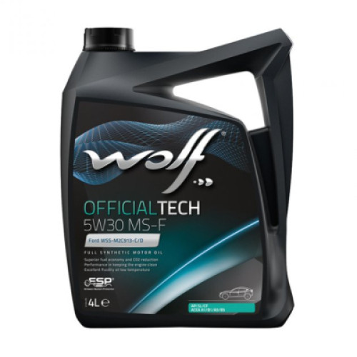 Моторна олива Wolf OFFICIALTECH 5W30 MS-F 4л (8308710)