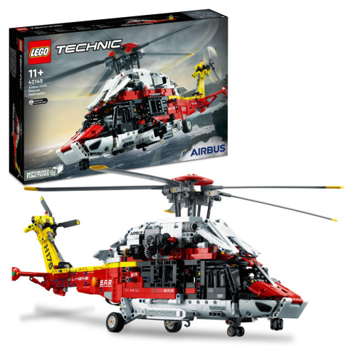 Конструктор LEGO Technic Рятувальний гелікоптер Airbus H175 2001 деталь (42145)